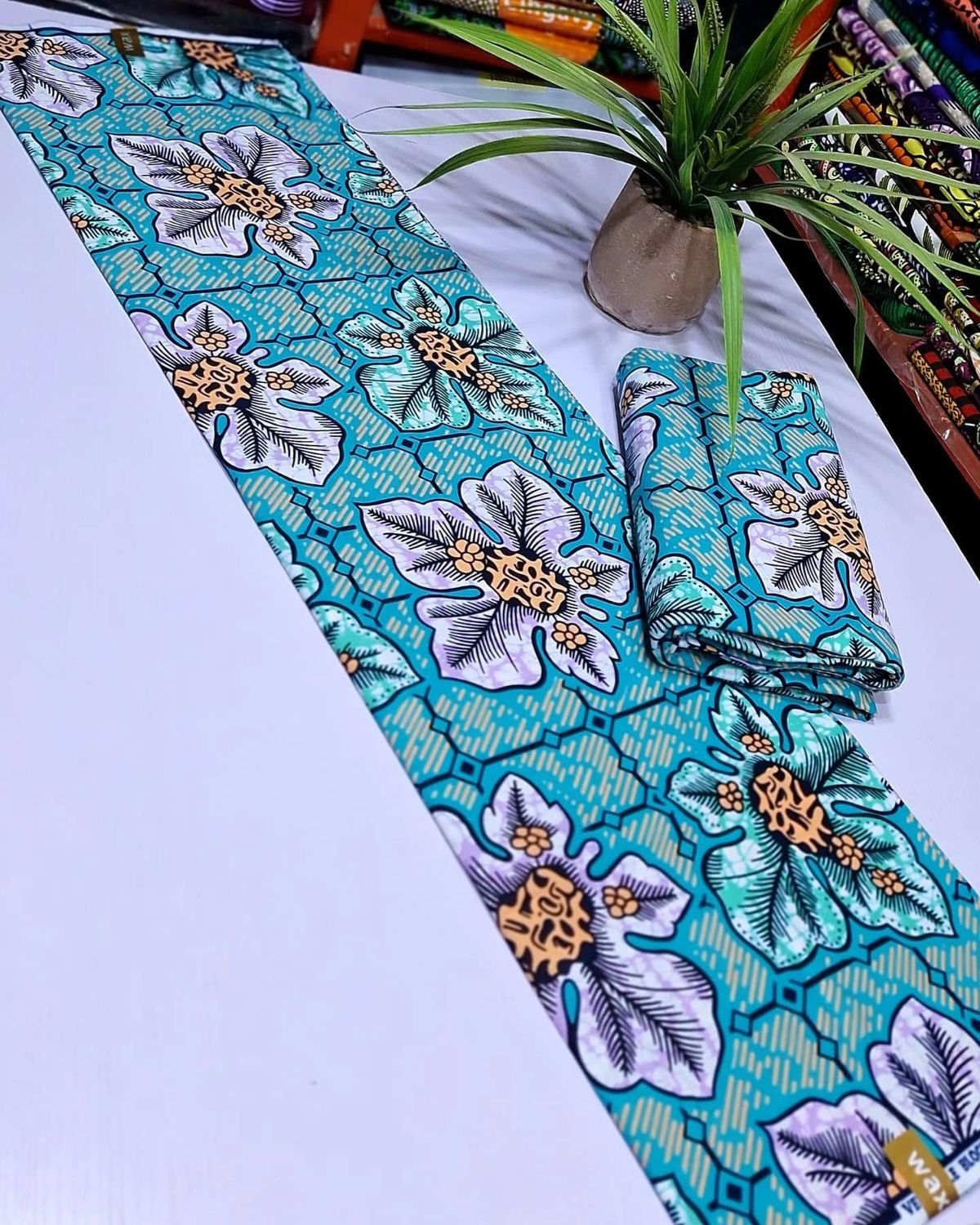 Batik Resist Print